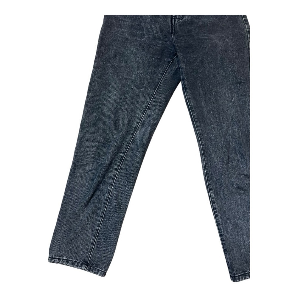 Cotton:On High Waisted Mom Jean Black Wash Ankle Cropped size 4 - Picture 2 of 10
